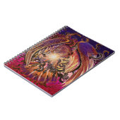 ホーク太陽のバースト ノートブック (左側)