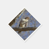 ホーク威厳のある スタンダードカクテルナプキン (角)