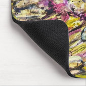 ホーク抽象芸術アートデザイン マウスパッド (コーナー)