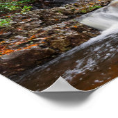 ホーク滝in秋20"x16" ポスター (角)