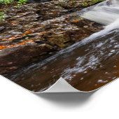ホーク滝in秋24"x18" ポスター (角)