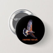 ホーク・カマラハリス大統領 缶バッジ (正面&裏面)