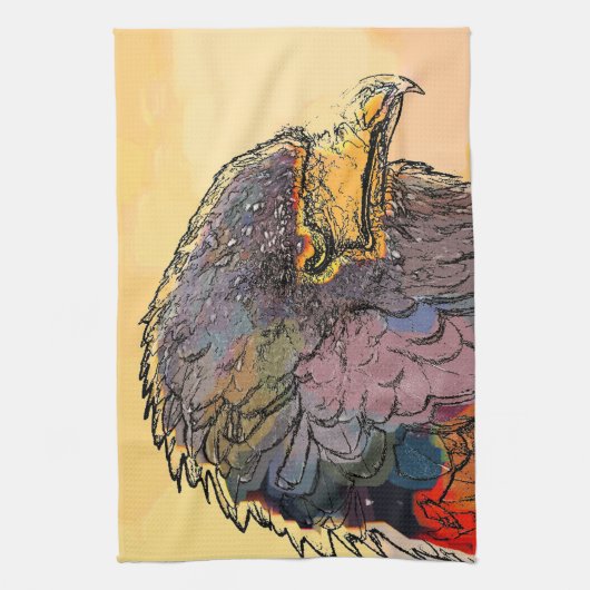 ホーク キッチンタオル (縦)