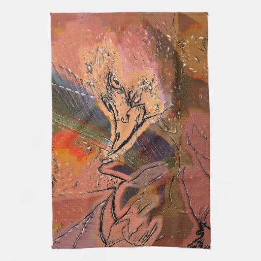 ホーク キッチンタオル (縦)