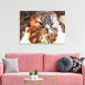 ホーク キャンバスプリント (インサイチュ (リビング))