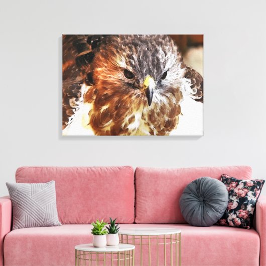 ホーク キャンバスプリント (インサイチュ (リビング))