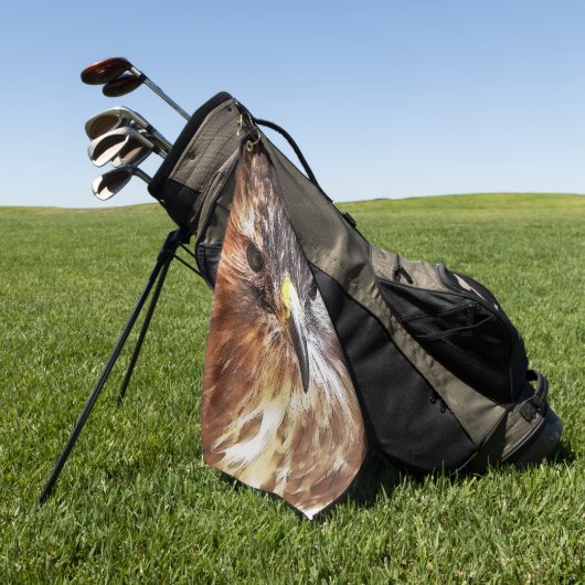 ホーク ゴルフタオル (グリーン)