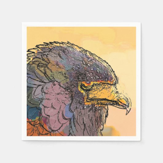 ホーク スタンダードカクテルナプキン (正面)