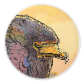 ホーク セラミックノブ (正面)