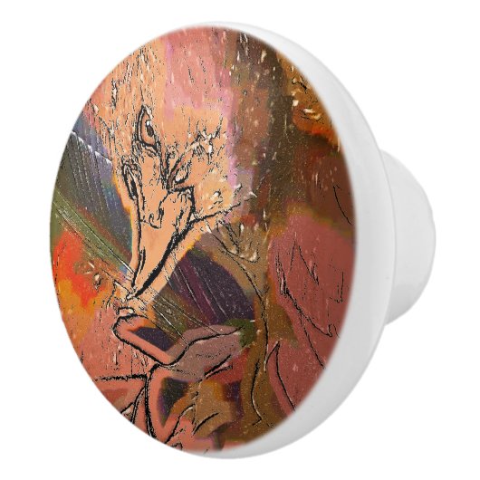 ホーク セラミックノブ (右)