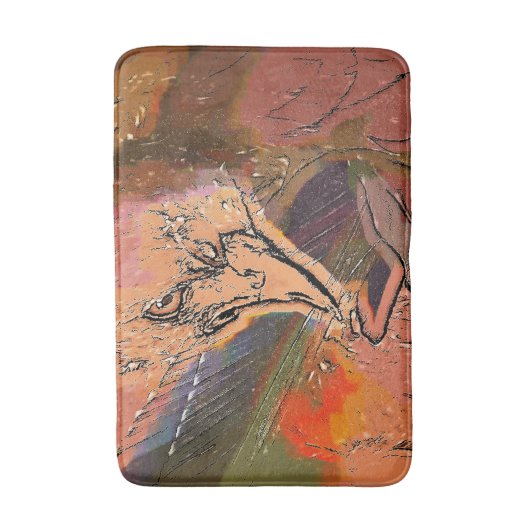 ホーク バスマット (正面縦)