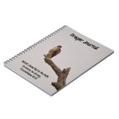 ホーク・バードバイブル・バース・祈りの言葉・ジャーナル ノートブック (左側)