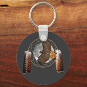 ホーク・ムーン キーホルダー (正面)