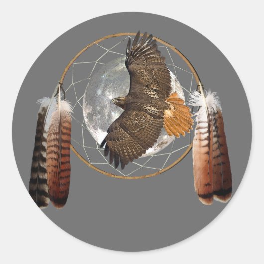 ホーク・ムーン ラウンドシール (正面)