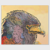 ホーク ラッピングペーパー (フラット)