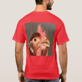 ホーク…俺はバークだ Tシャツ (裏面)