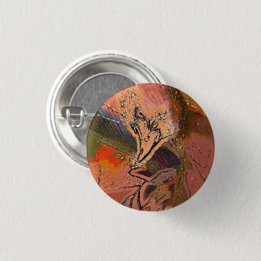 ホーク 缶バッジ (正面&裏面)