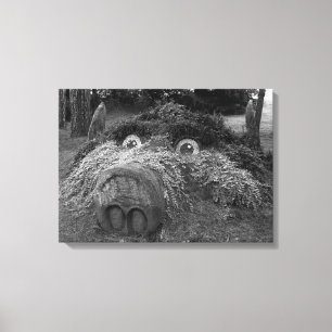 ホーグスヘッド、ビュートパーク、カーディフ キャンバスプリント