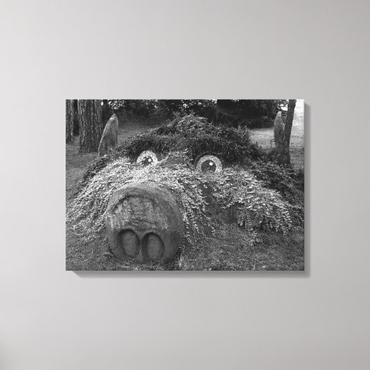 ホーグスヘッド、ビュートパーク、カーディフ キャンバスプリント (正面)