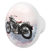 ホーグ伝統Vツインパンヘッド時代の愛国的ノブ セラミックノブ (右)