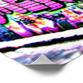 ホーシエレーン通りアートワーク – メルボルン,オーストラリア ポスター (角)