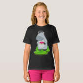 ホースお誕生日ケーキ Tシャツ (正面フル)