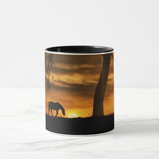 ホースかわいらしコーヒーマグ マグカップ (中央)