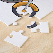 ホースとしてカウボーイ投げなわ&バイク ジグソーパズル (側面)