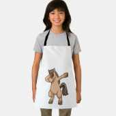 ホースアットヒップホップダンスダブ エプロン (インサイチュ)