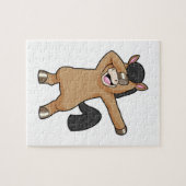 ホースアットヒップホップダンスダブ ジグソーパズル (横)