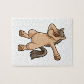 ホースアットヒップホップダンスダブ ジグソーパズル (横)