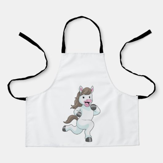 ホースアットランナランニングーズ エプロン (正面)