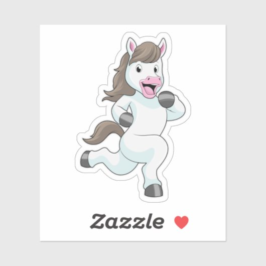 ホースアットランナランニングーズ シール (シート)