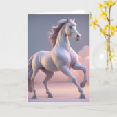 ホースアット天国ゲート カード (黄色い花)