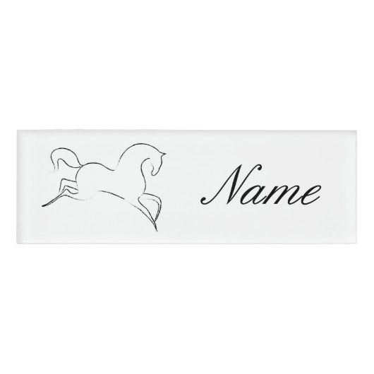 ホースアニマルサンダー_コーブ 名札 (正面)