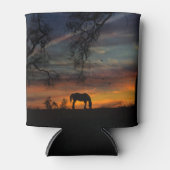 ホースアンドオークツリーカントリーサウスウエスタンクーラーボックス 缶クーラー (正面)