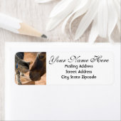 ホースアンドキットン差出人住所 ラベル (インサイチュ)