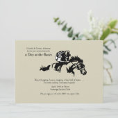 ホースアンドジョッキー招待状 招待状 (スタンド正面)