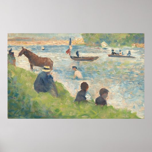 ホースアンドボーツ – ジョージズシュラートファインアート ポスター (正面)