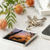 ホースアートキーチェーン キーホルダー (側面)