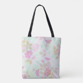 ホースアートヴィンテージカラフルスタイルトートバッグ トートバッグ (裏面)