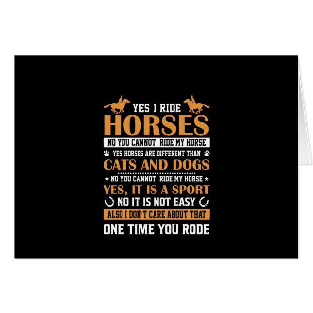 ホースアートYesIライドウマ (正面横)