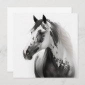 ホースイラストレーション ノートカード (正面/裏面)
