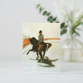 ホースインザリングや輪バイトゥールーズ – ロートレック ポストカード (スタンド正面)