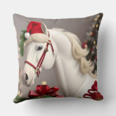 ホースウェアフェスティバルサンタハット クッション (裏面)