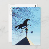 ホースウェザーベーンブルースカイ ポストカード (正面/裏面)