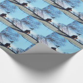 ホースウェザーベーンブルースカイ ラッピングペーパー (角)