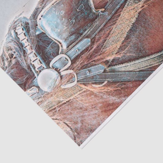 ホースウェスタン素朴カントリーの切り離し 薄葉紙 (詳細)