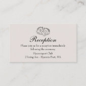 ホースウェスタン素朴カントリーウェディング披露宴 エンクロージャーカード (正面)