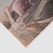 ホースウェスタン素朴カントリーヴィンテージアート 薄葉紙 (詳細)